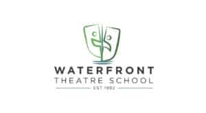waterfront theatre school logo after image